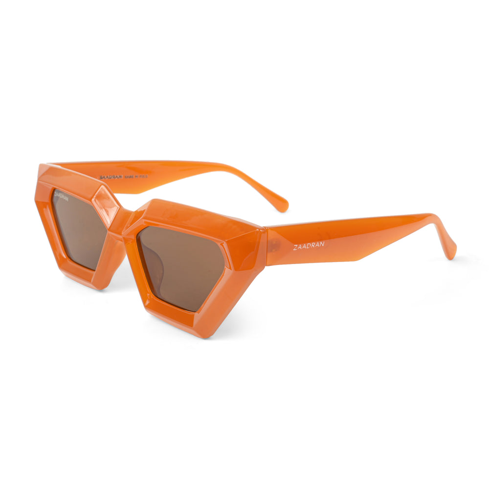 Vanco | Orange Cateye Aviator Sunglass
