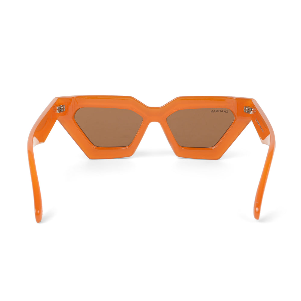 Vanco | Orange Cateye Aviator Sunglass