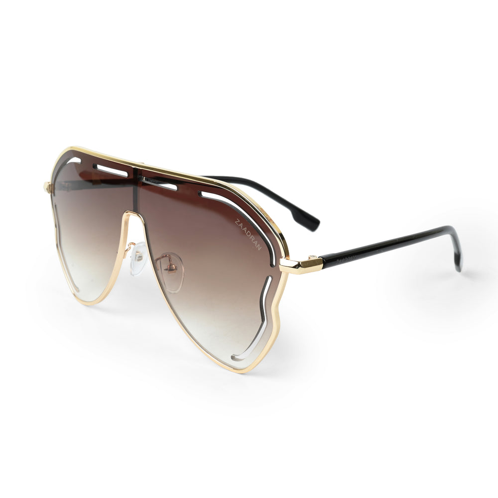 Osaka | Golden Brown Dual Tone Aviator Sunglass