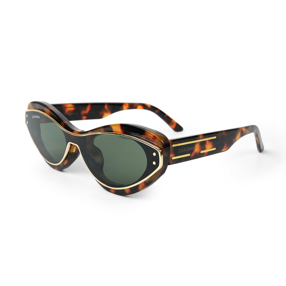 Curv | Panther Golden Cateye Sunglass