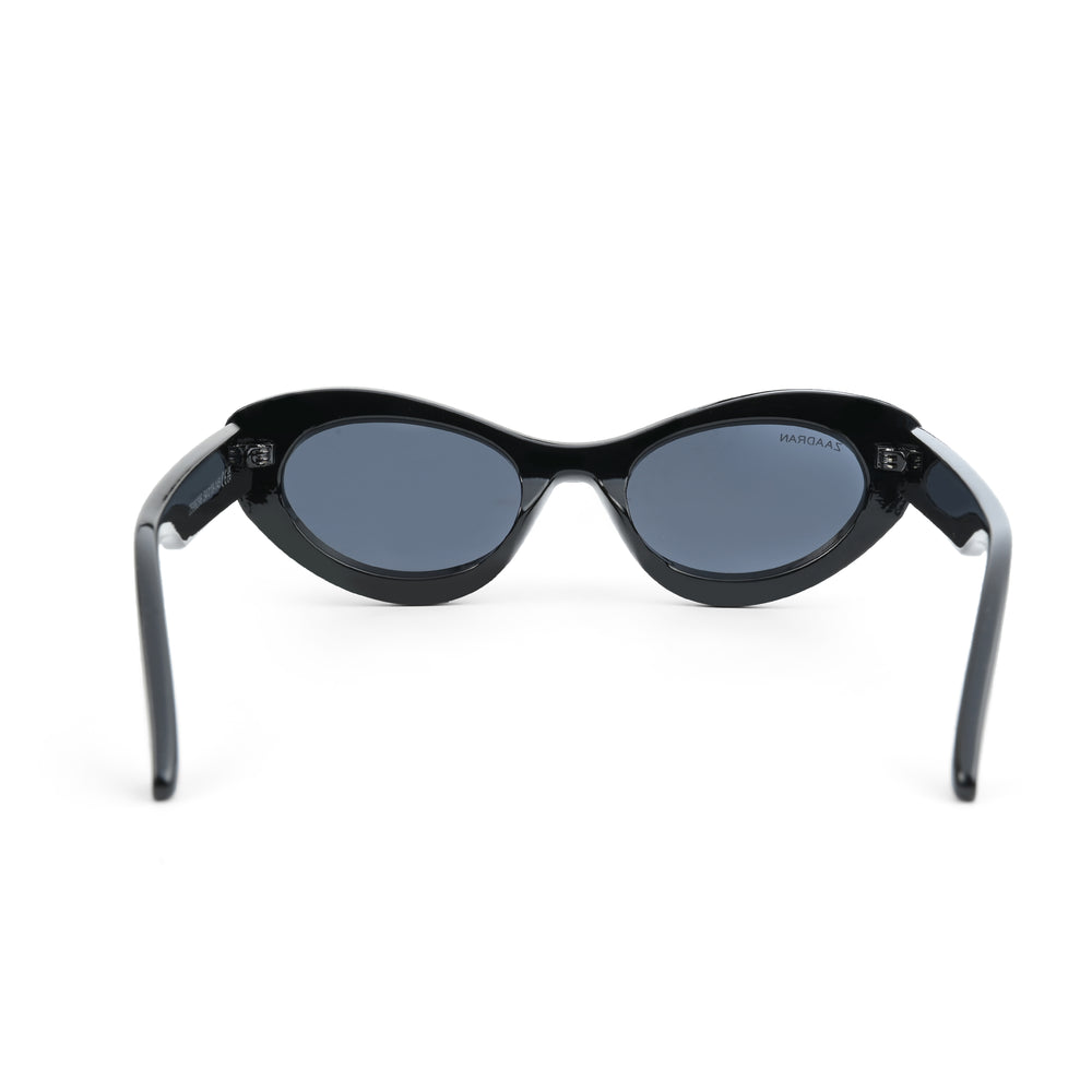 Curv | Black Silver Cateye Sunglass