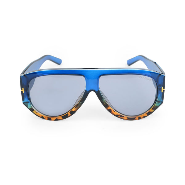Cuba | Blue Leopard T Aviator Sunglass