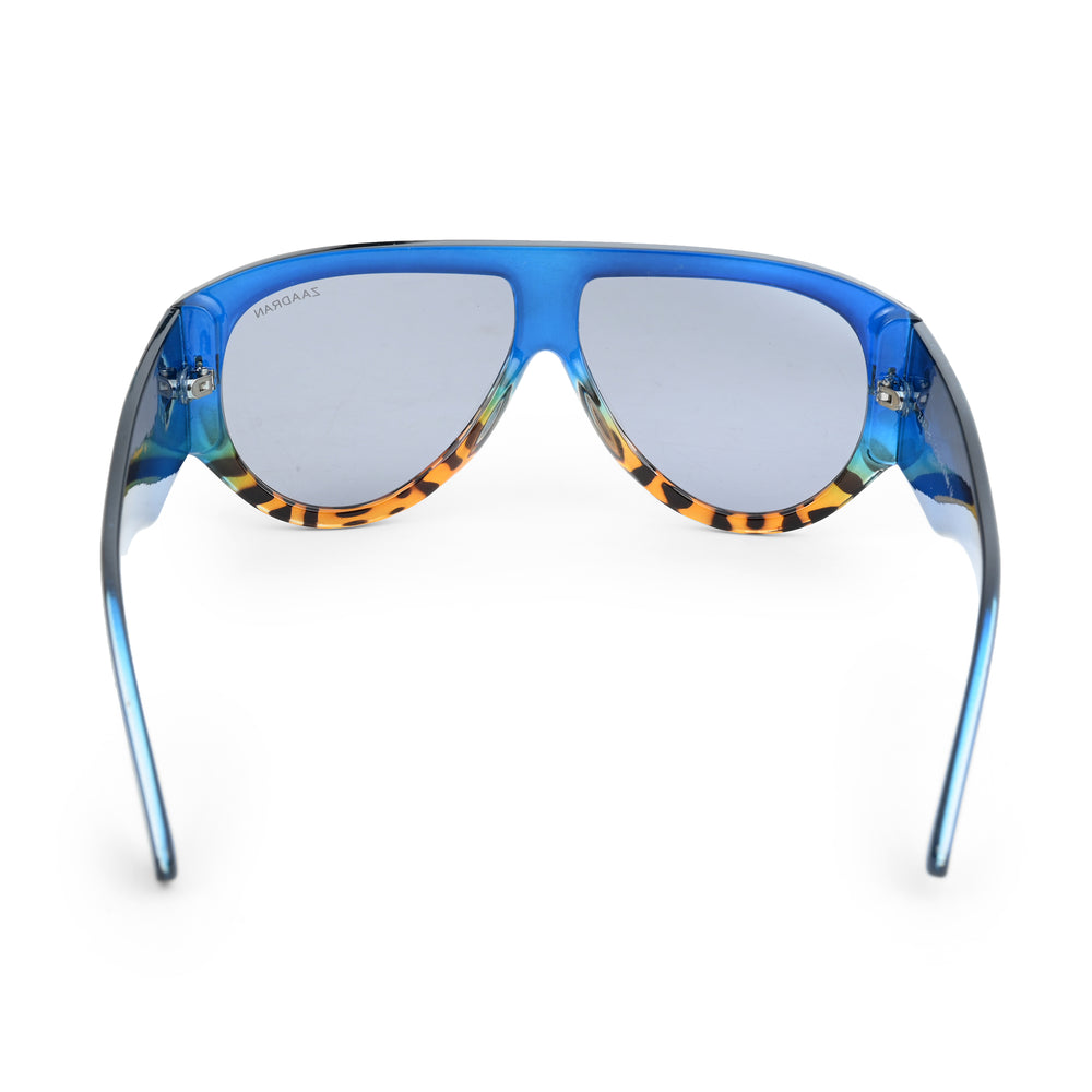 Cuba | Blue Leopard T Aviator Sunglass