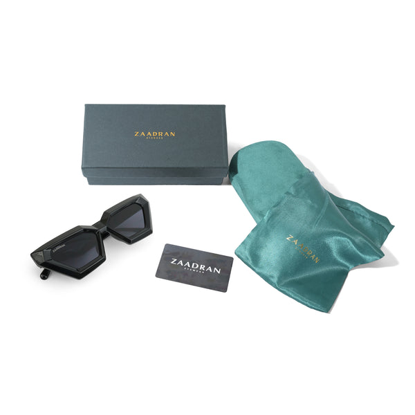 Vanco | Black Cateye Aviator Sunglass