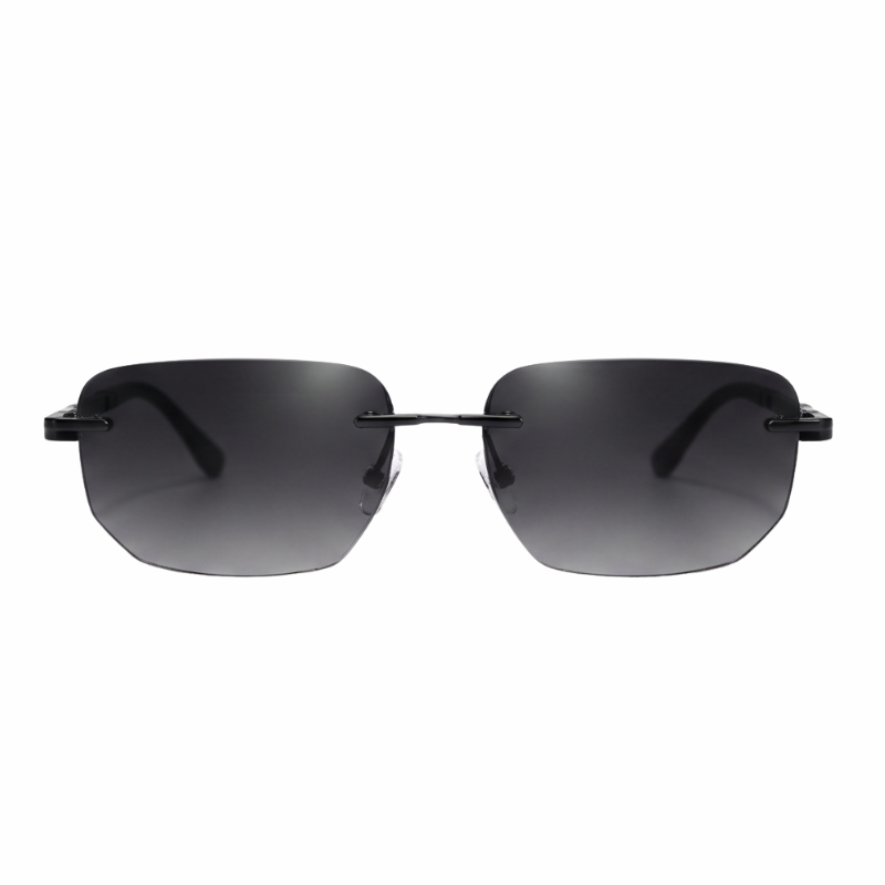 Dominica Black Green Sunglass