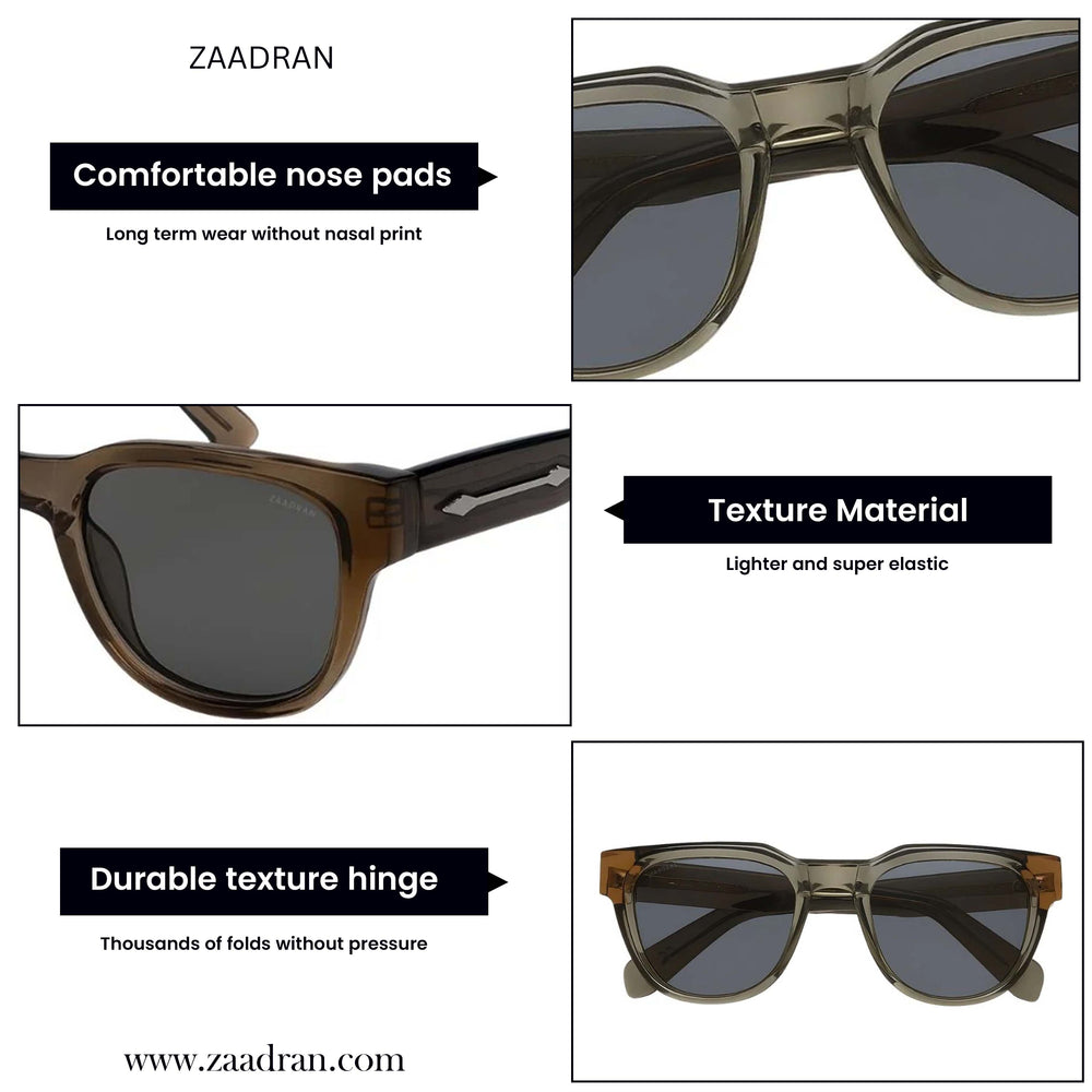 Hungary | Grey Wayfarer Sunglass