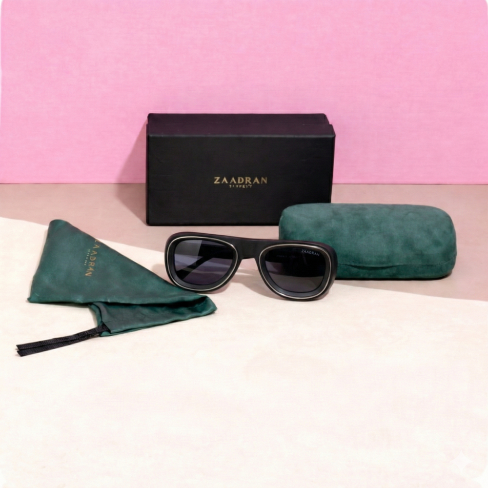 Clubmaster Black Matte Aviator Sunglass