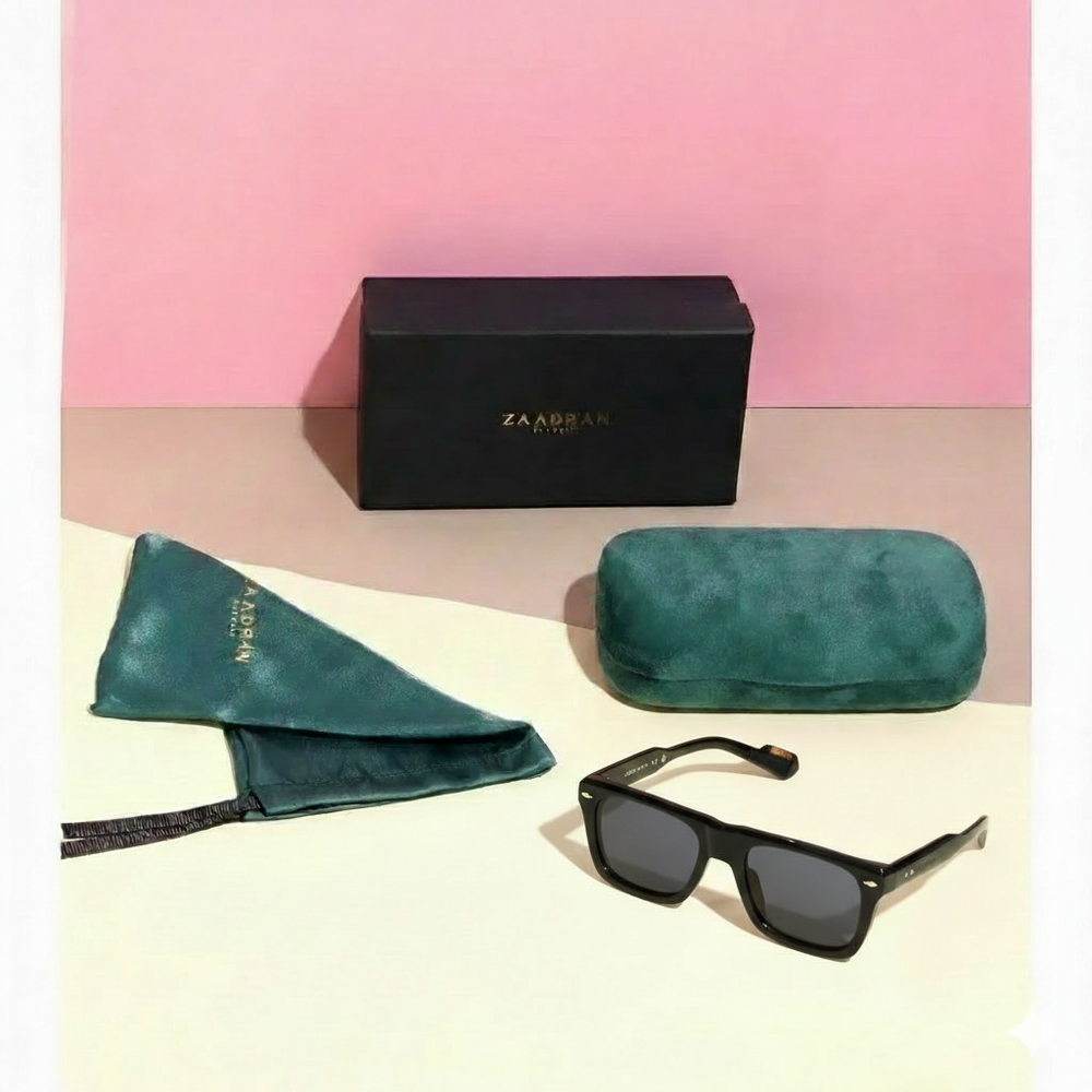 Cambria | Black Wayfarer Sunglass