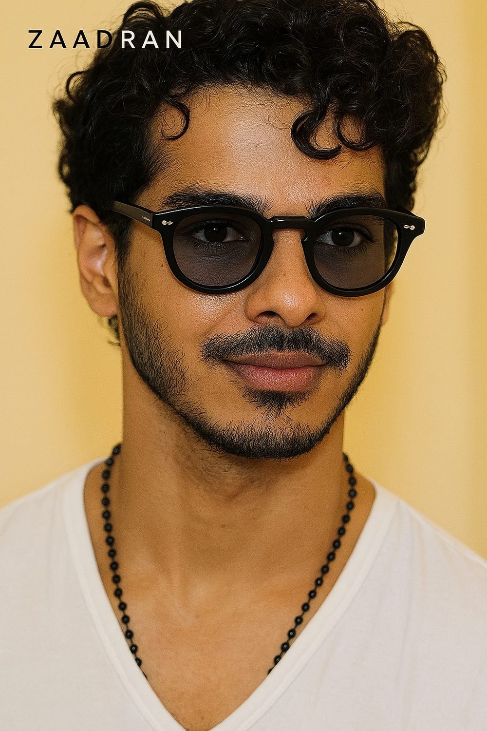Hogwarts | Black Matte Round Sunglass