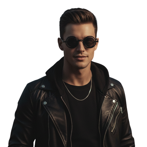 Mafia | Black Round Sunglass