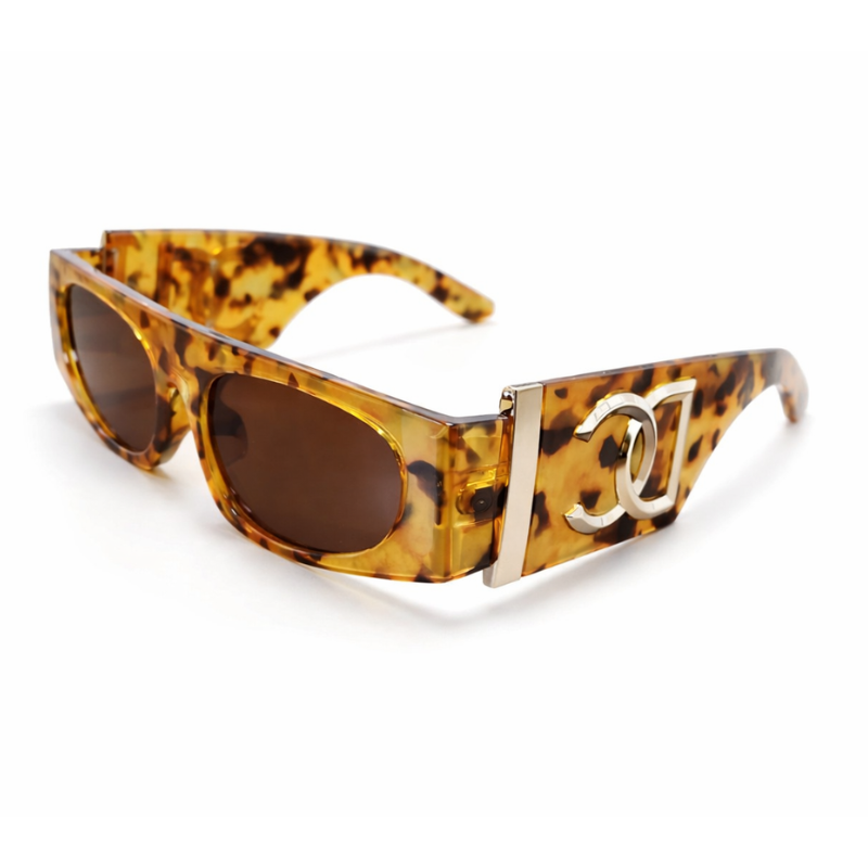 Iconic Havana Leopard Brown Sunglass