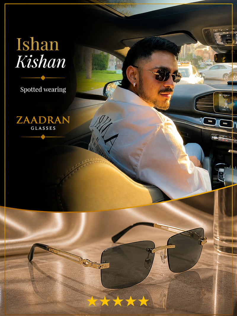 Sydney | Black Wayfarer Oversize Sunglass