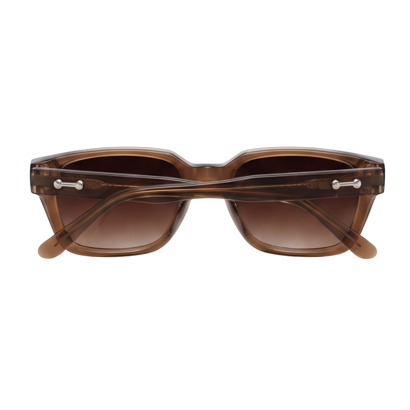 Istan Light Brown Wayfarer Sunglass