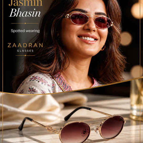 MW | Golden Brown Round Sunglasses