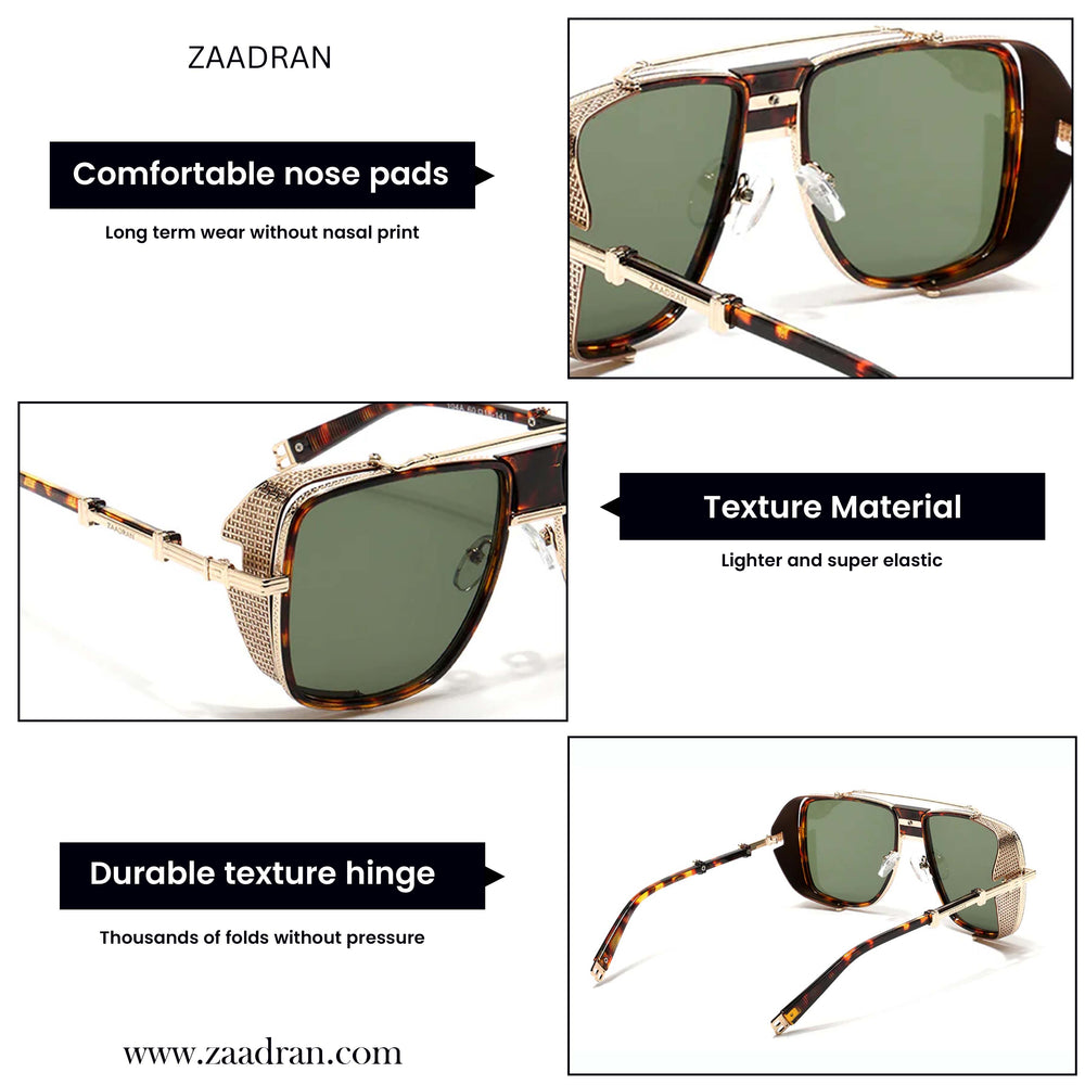 Laos | Leopard Aviator Sunglass