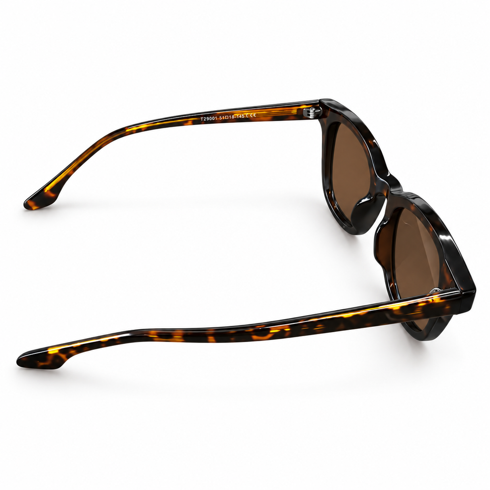 Athens Brown Leopard Sunglass