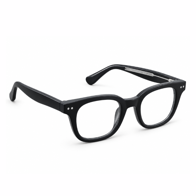 Oxford Classic Matt Black Transparent