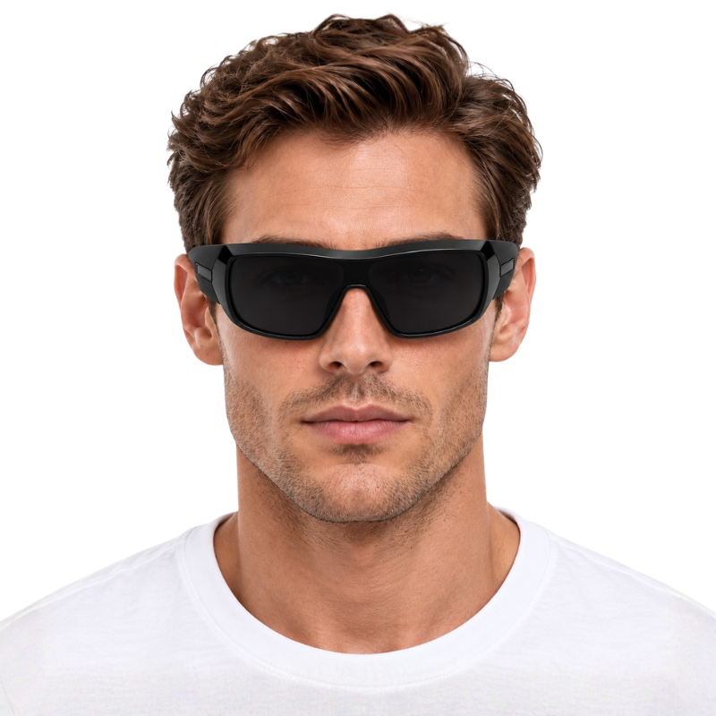 Persian | Black Edge Aviator Sunglass