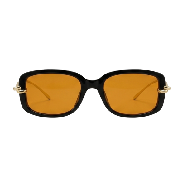 Royal Knot Black Orange Sunglass