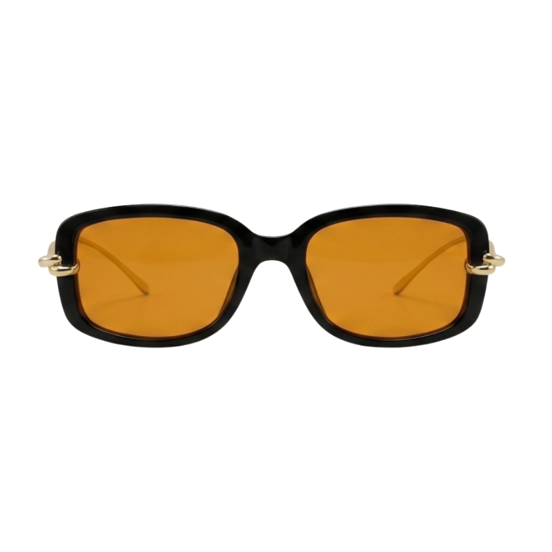 Royal Knot Black Orange Sunglass