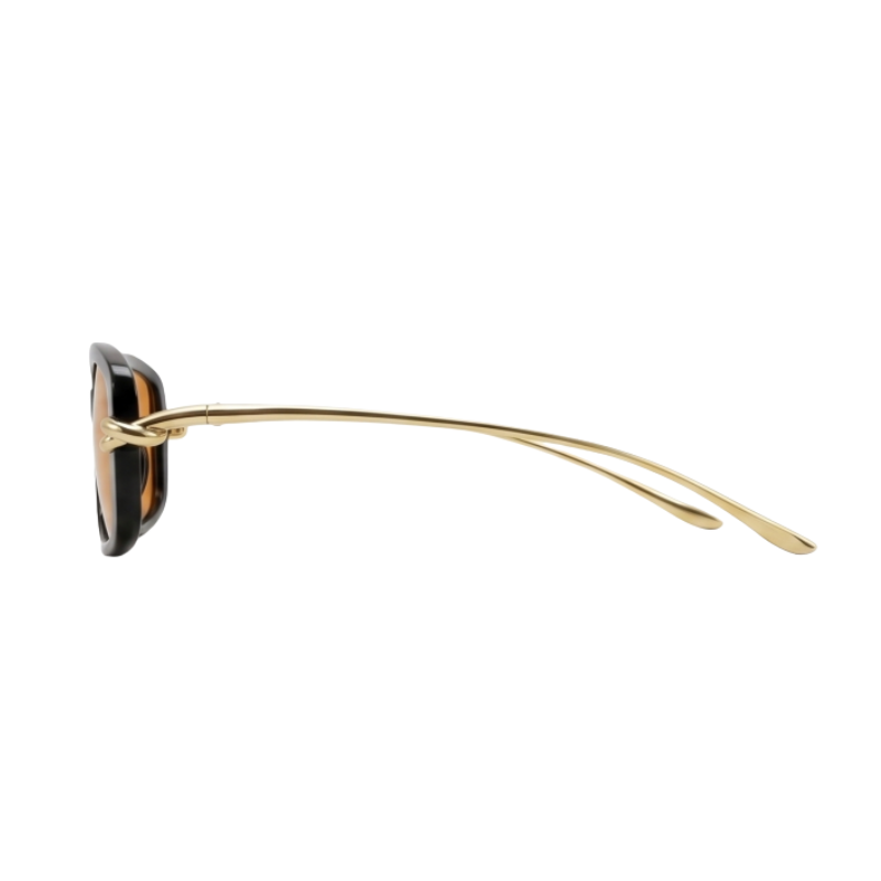 Royal Knot Black Orange Sunglass