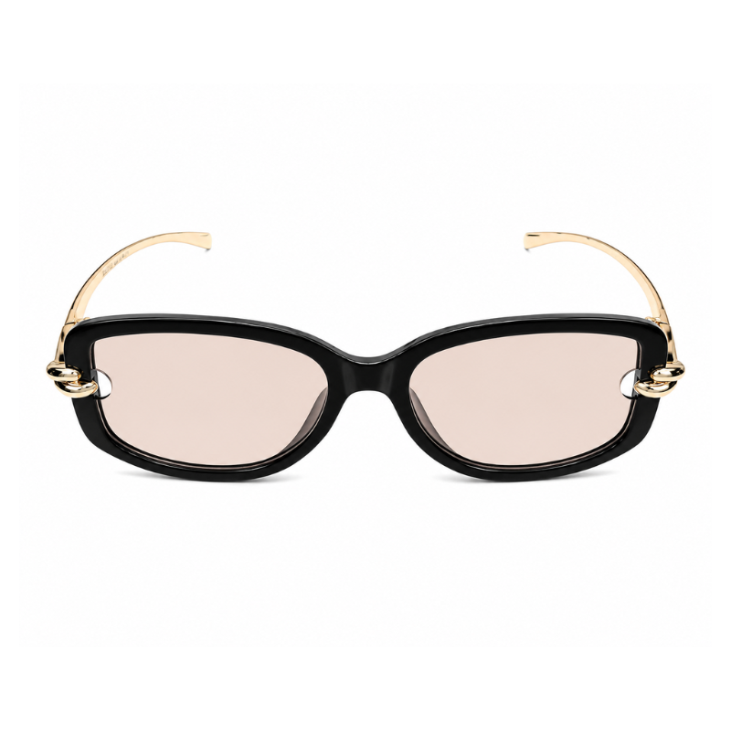 Royal Knot Gold Peach Sunglass