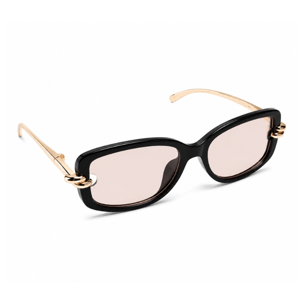 Royal Knot Gold Peach Sunglass