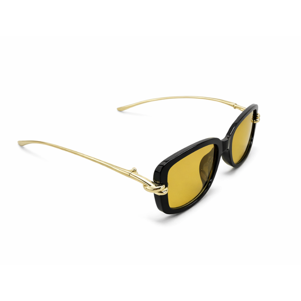 Royal Knot Black Yellow Sunglass