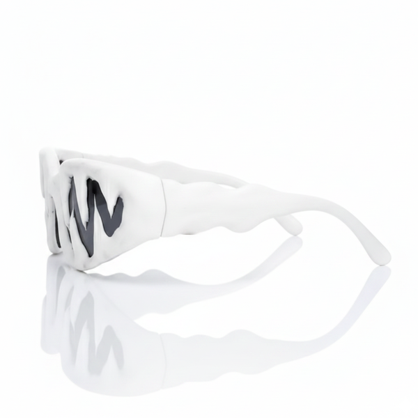 Sculpted Whitefang Noir Sunglass