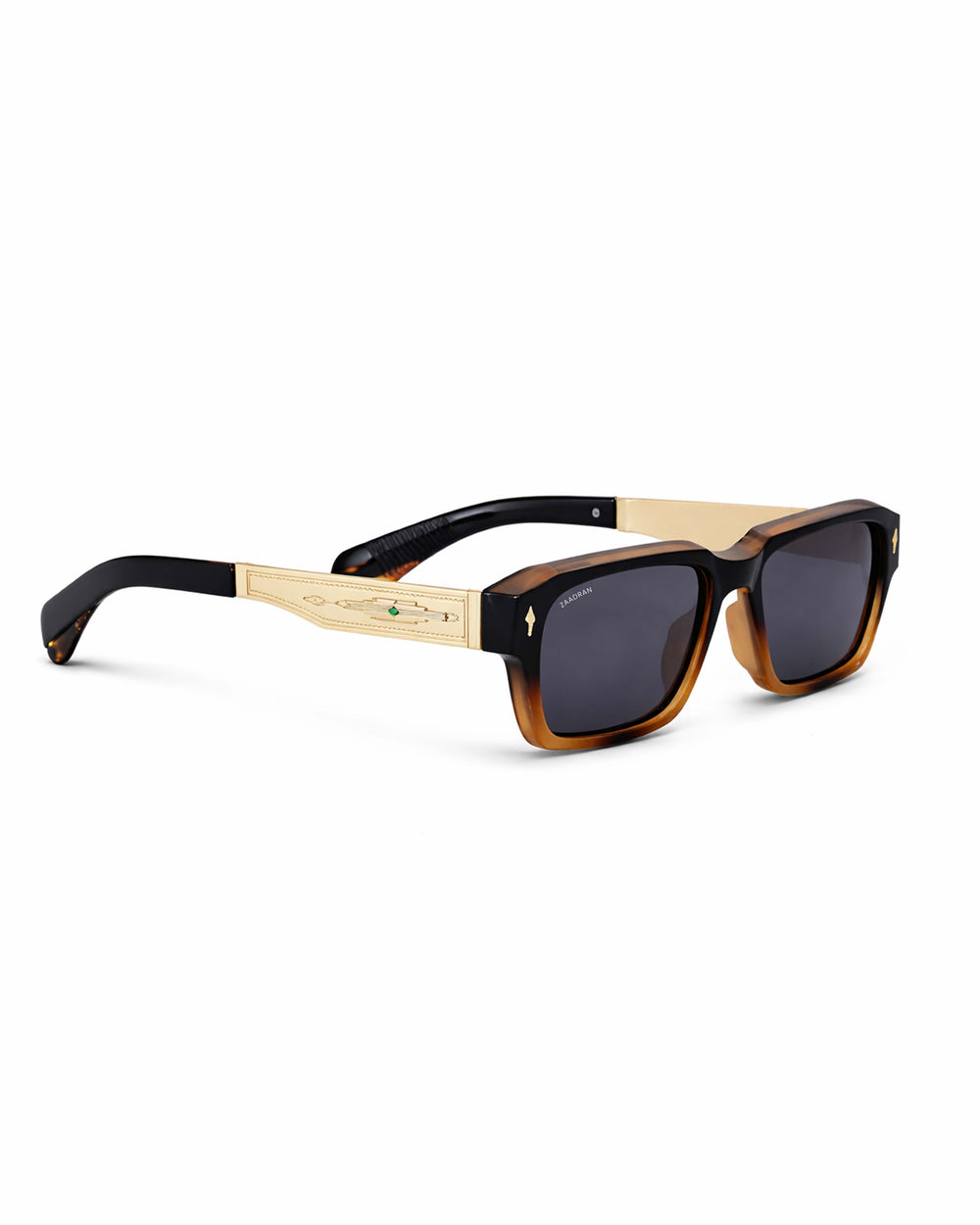 Bagan | Black Brown Wayfarer Sunglass