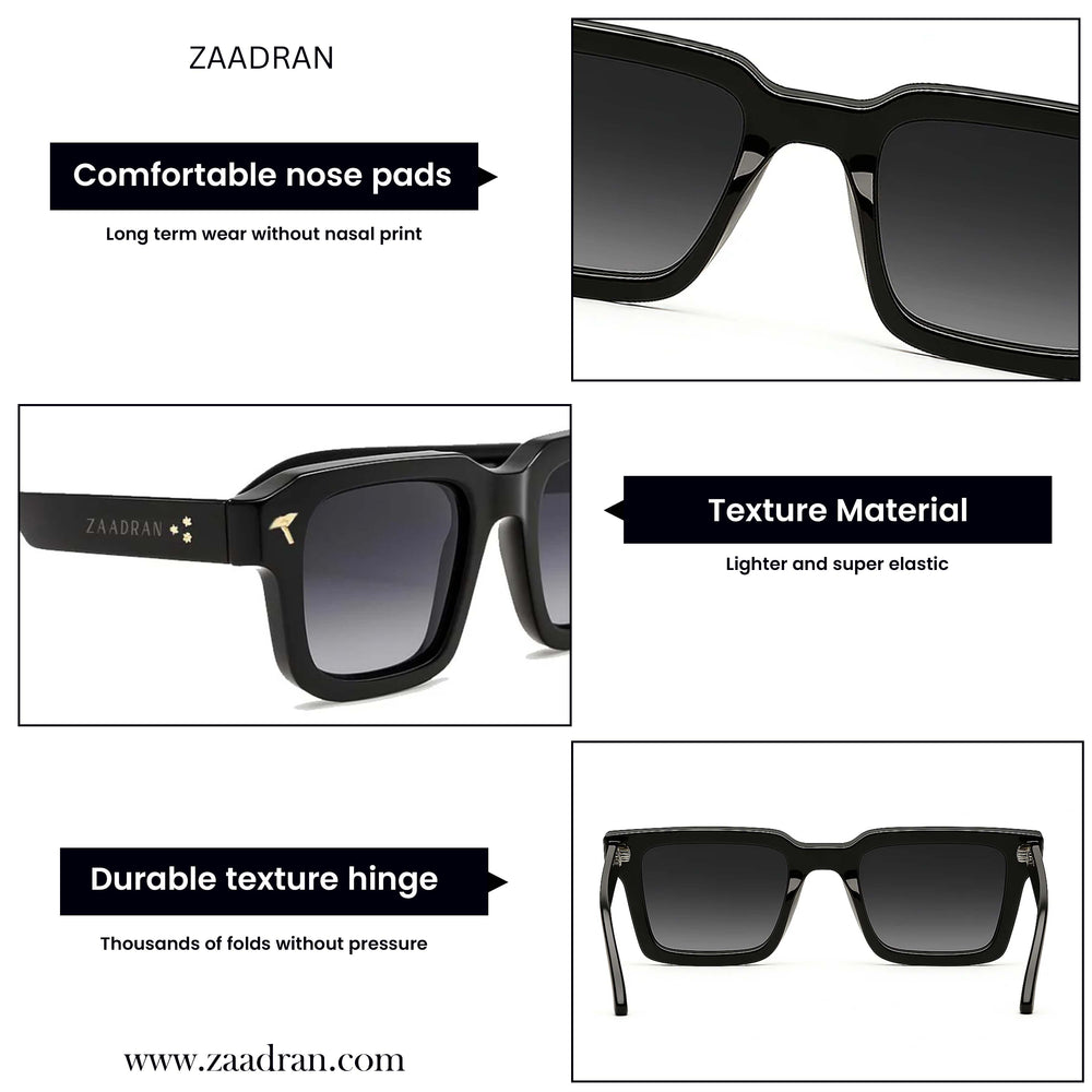 Tourister | Black T Wayfarer Sunglass