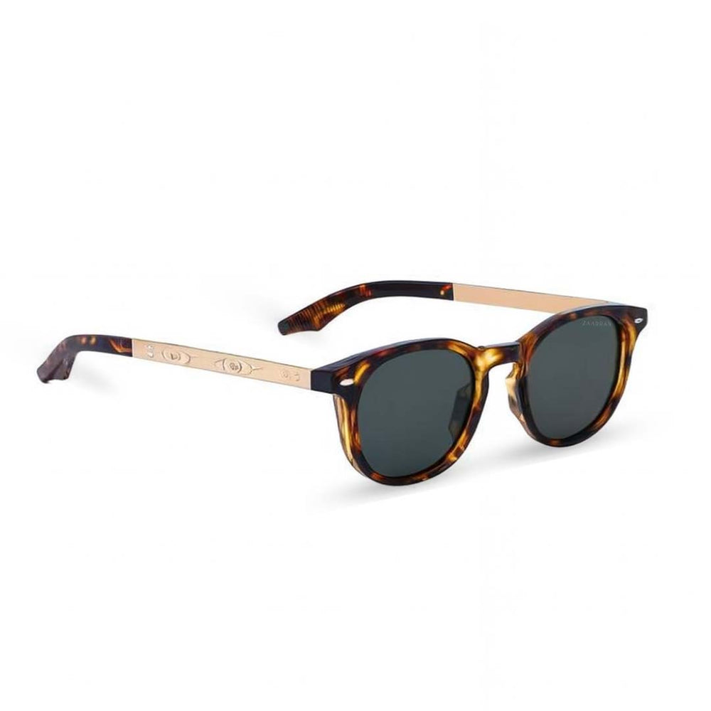 Georgia | Leopard Oversized Round Sunglass