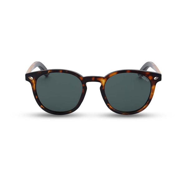 Georgia | Leopard Oversized Round Sunglass
