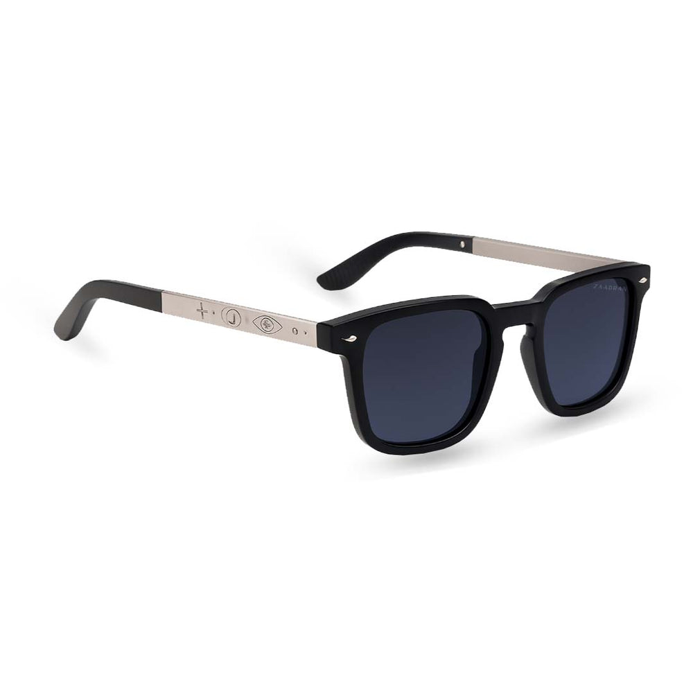 Libya | Black Oversized Wayfarer Sunglass