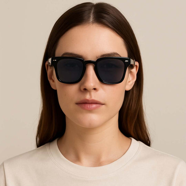 Libya | Black Wayfarer Sunglass