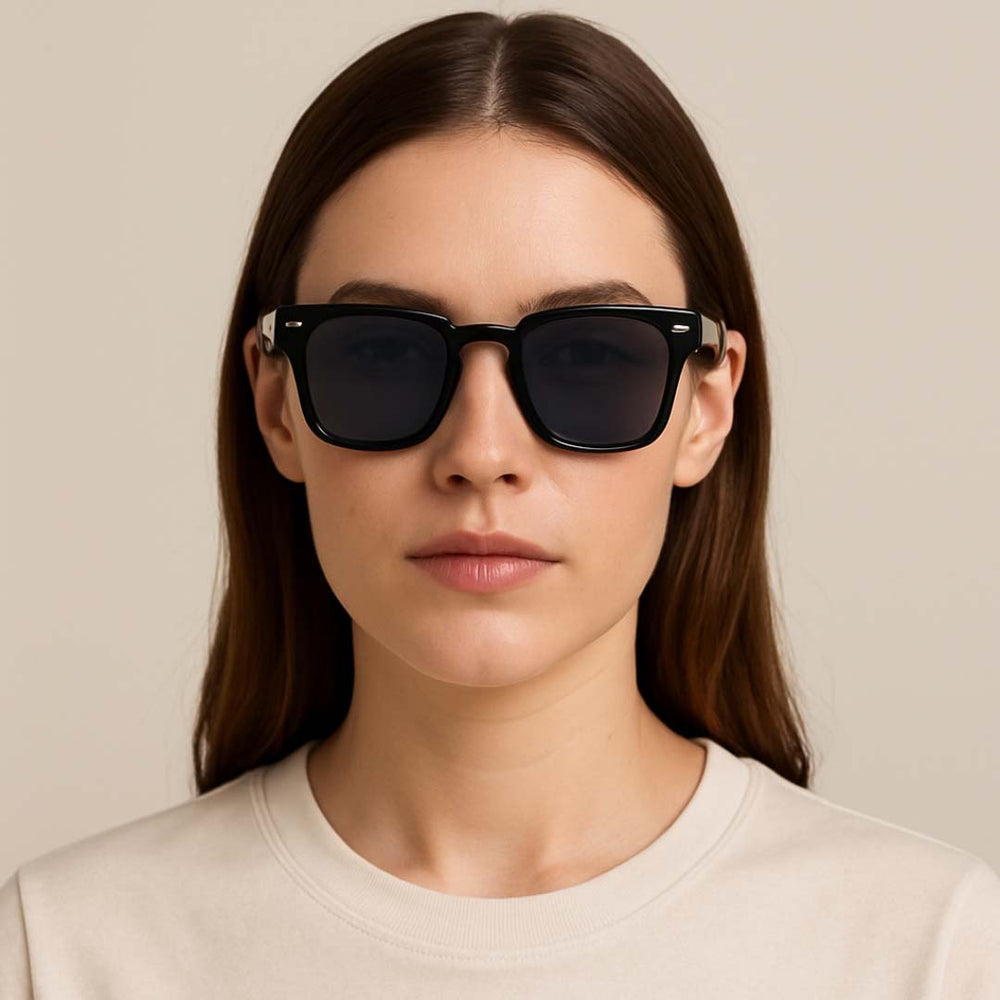 Libya | Black Wayfarer Sunglass