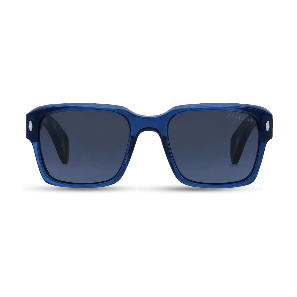 Bagan | Blue Leopard Wayfarer Sunglass