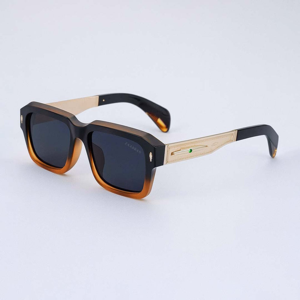 Bagan | Black Brown Wayfarer Sunglass