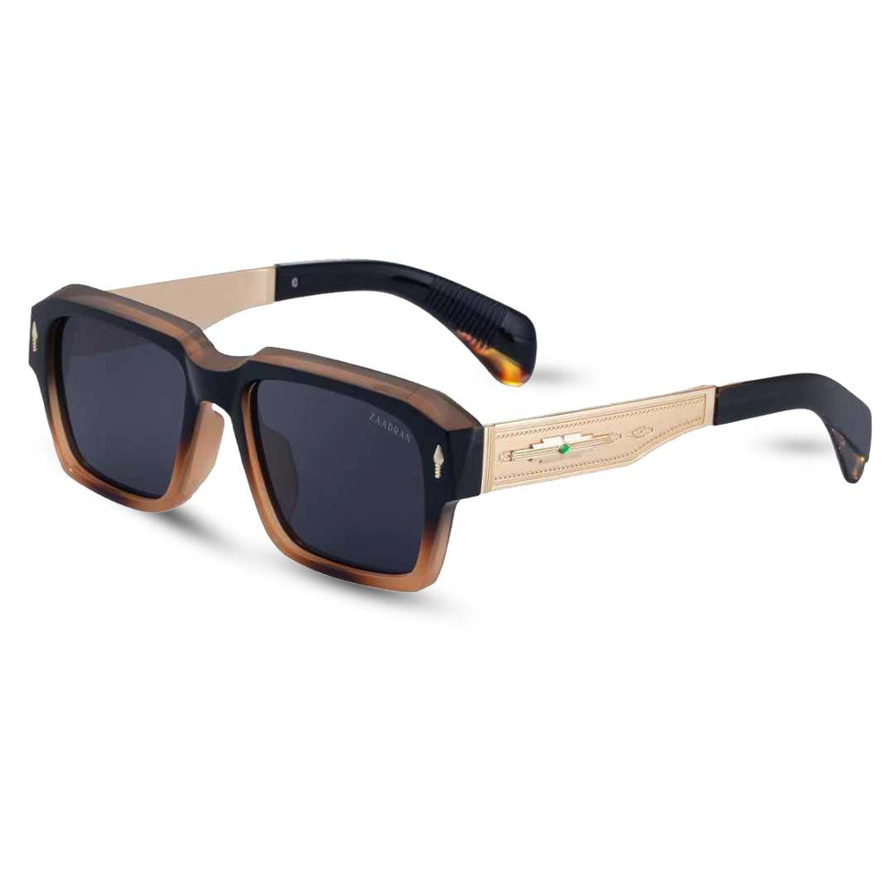 Bagan | Black Brown Wayfarer Sunglass