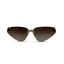 Florence | Brown Rimless Cateye Sunglass