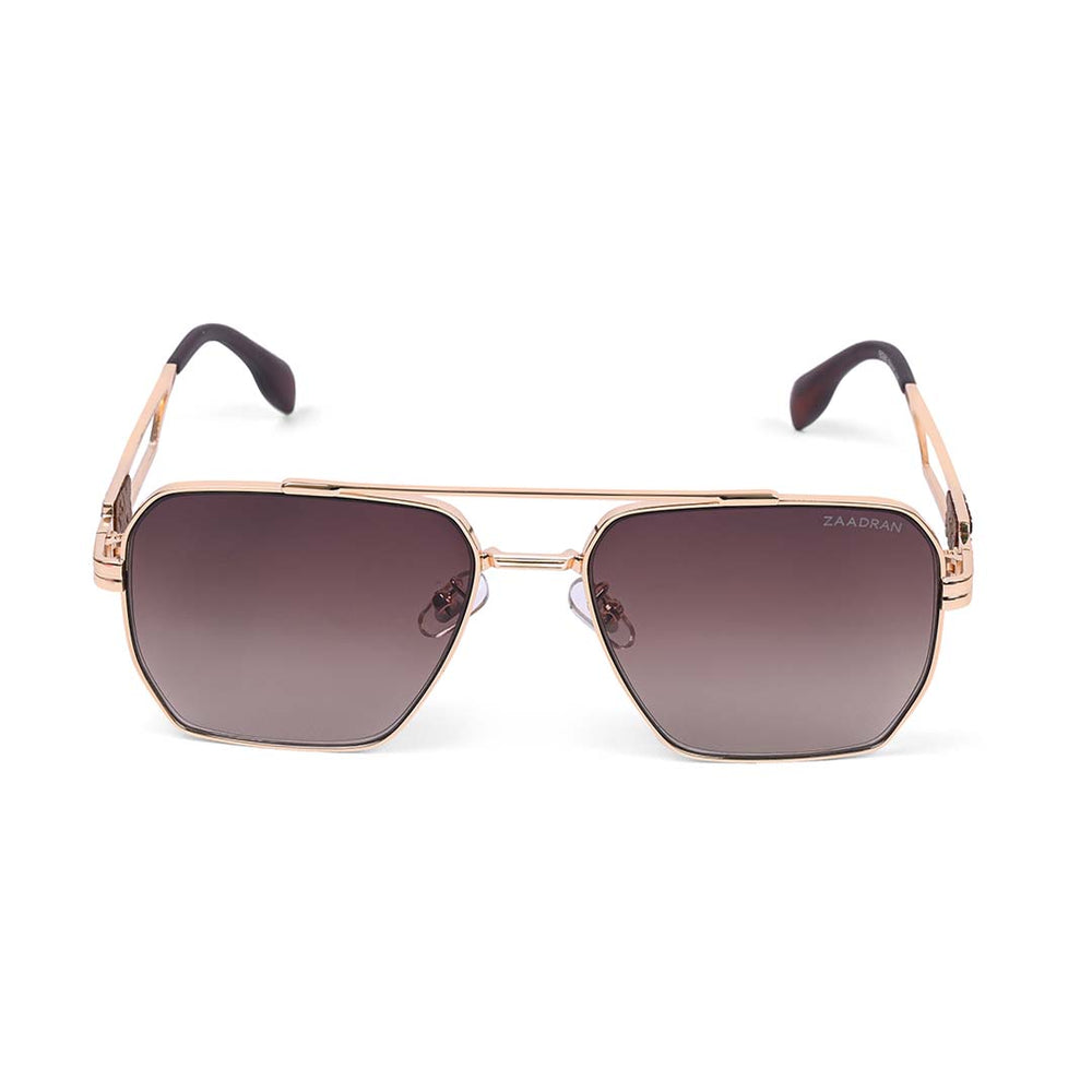 Alaska | Golden Brown Aviator Sunglass