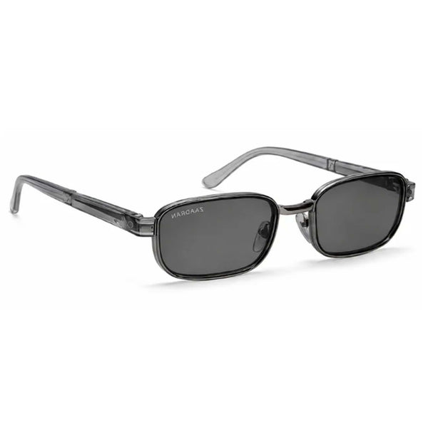 Auric Horizon Grey Transparent Sunglass