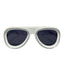 Clubmaster | White Aviator Sunglass