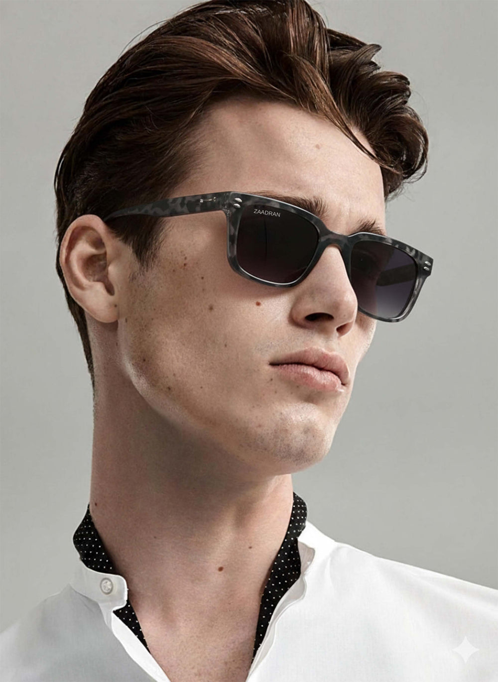Cherry | Grey Wayfarer Sunglass