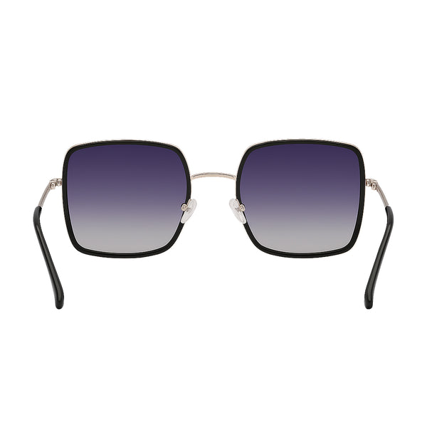 Burma | Black Dual Tone Oversize Wayfarer Sunglass