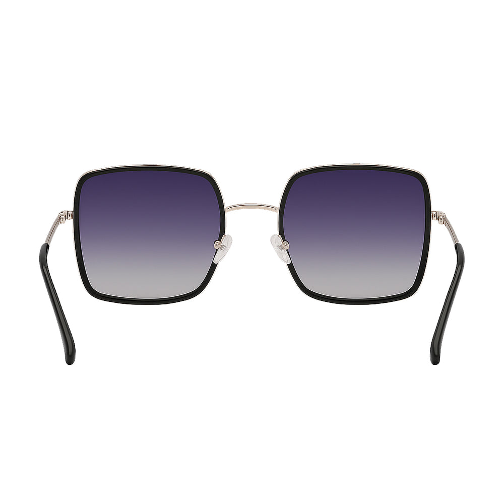Burma | Black Dual Tone Oversize Wayfarer Sunglass