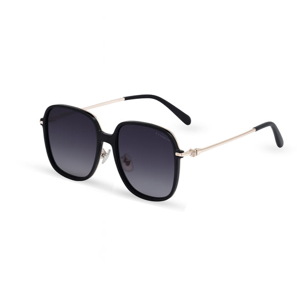 Denmark | Black Oversized Wayfarer Sunglass