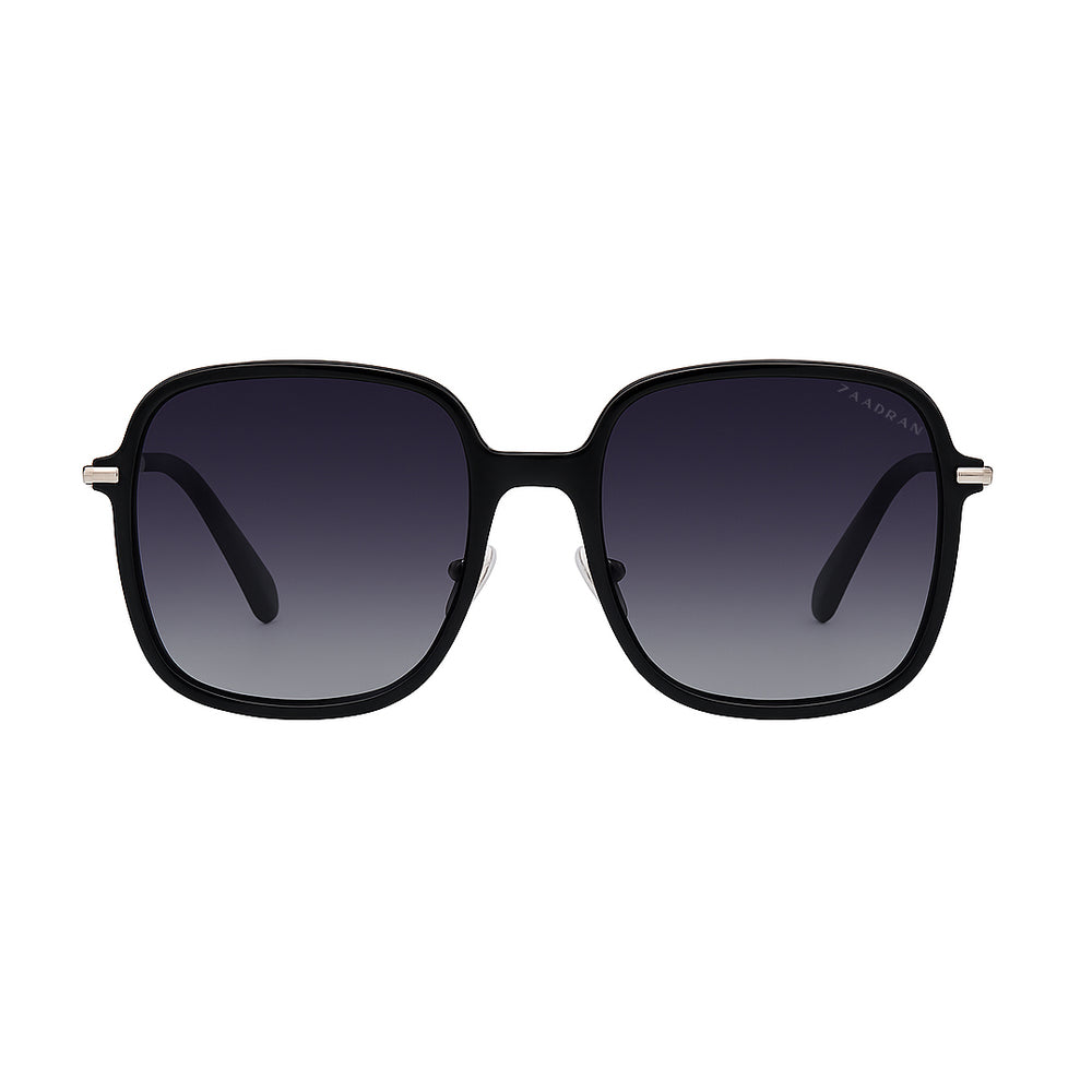 Denmark | Black Oversized Wayfarer Sunglass