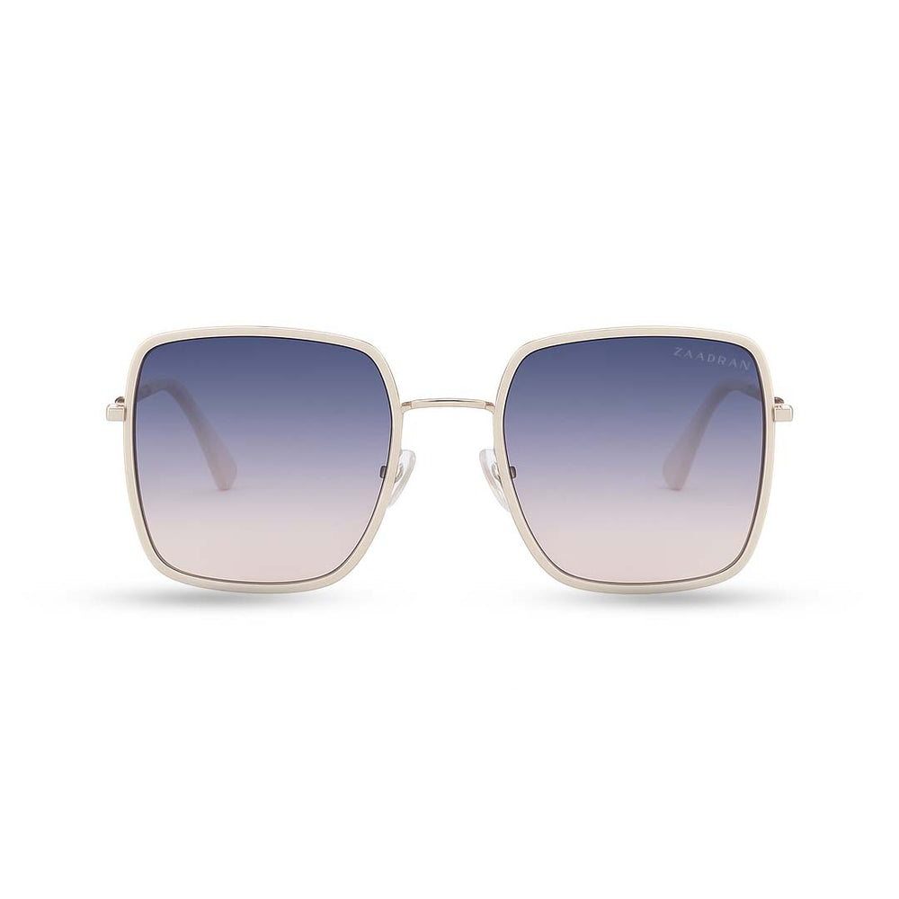 Rio | Cream Oversized Wayfarer Sunglass