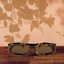 Sudan | Panther Golden Rectangle Sunglass